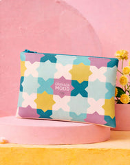 Estuche mosaico magenta