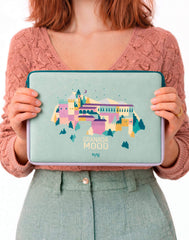 Funda Granada Mood de portátil y táblet pequeña